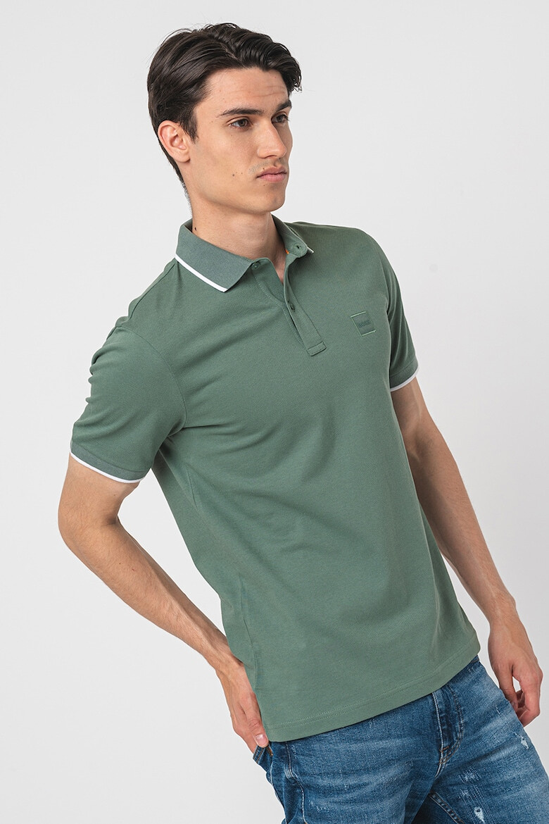 BOSS Tricou polo slim fit Passertip - Pled.ro