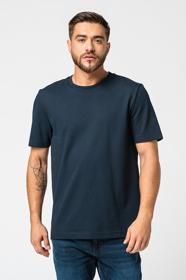 BOSS Tricou regular fit cu decolteu la baza gatului Tiburt240 - Pled.ro