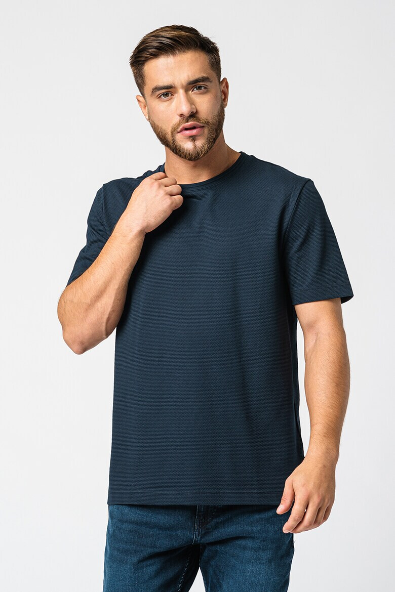 BOSS Tricou regular fit cu decolteu la baza gatului Tiburt240 - Pled.ro