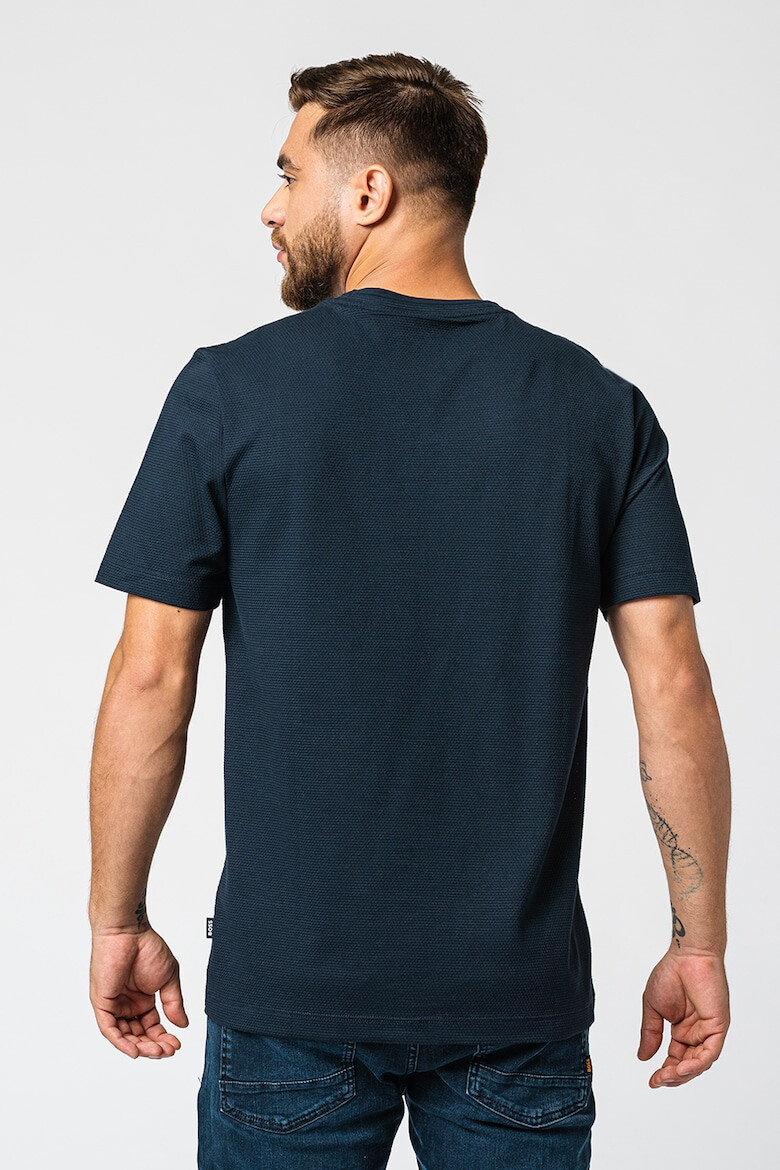 BOSS Tricou regular fit cu decolteu la baza gatului Tiburt240 - Pled.ro