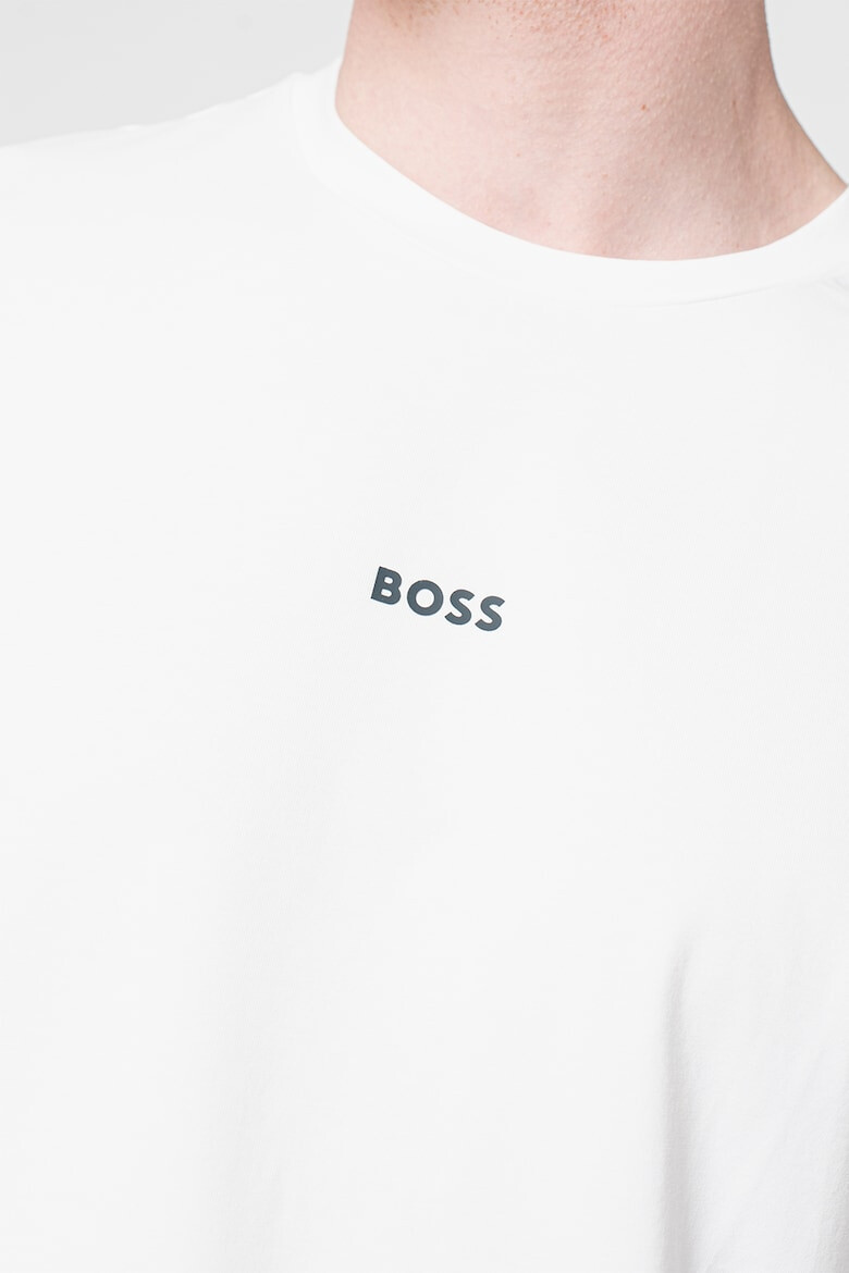 BOSS Tricou relaxed fit cu decolteu la baza gatului Chup - Pled.ro