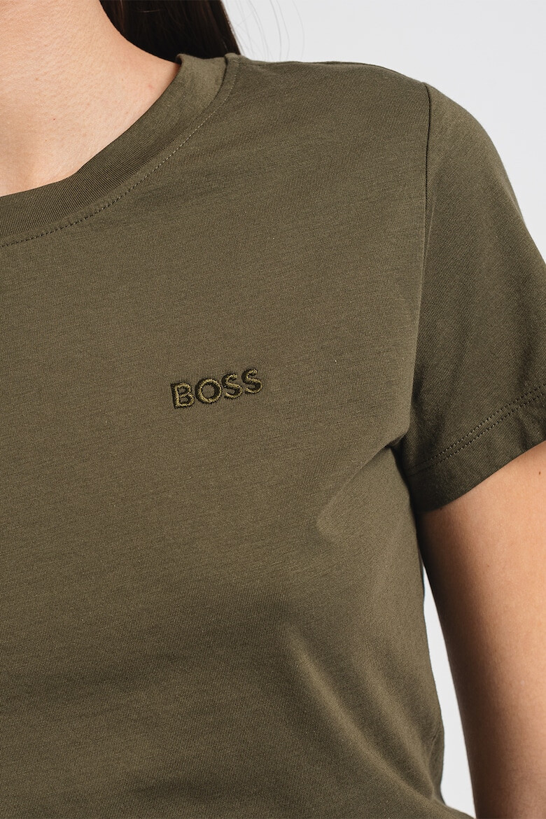 BOSS Tricou slim fit cu logo - Pled.ro