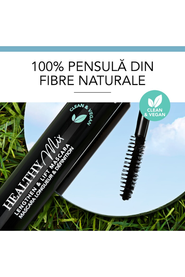 Bourjois Mascara Healthy Mix Black Negru 7 ml - Pled.ro