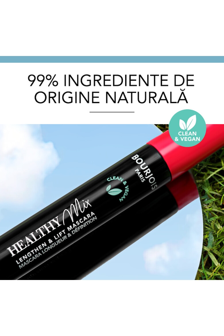 Bourjois Mascara Healthy Mix Black Negru 7 ml - Pled.ro