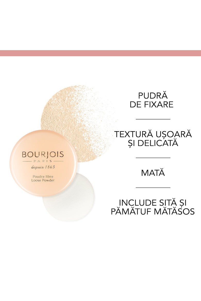 Bourjois Pudra pulbere Loose Powder - Pled.ro