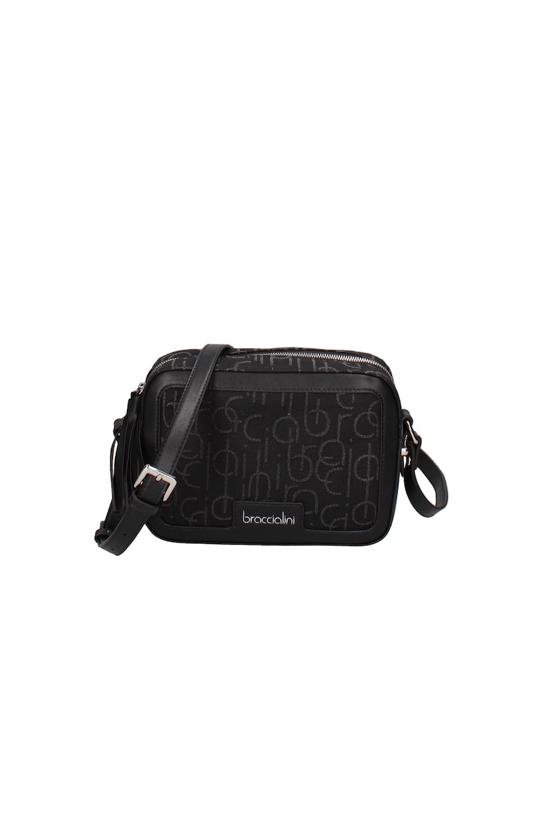 BRACCIALINI BRACCIAINI Geanta crossbody cu model si bareta ajustabila - Pled.ro