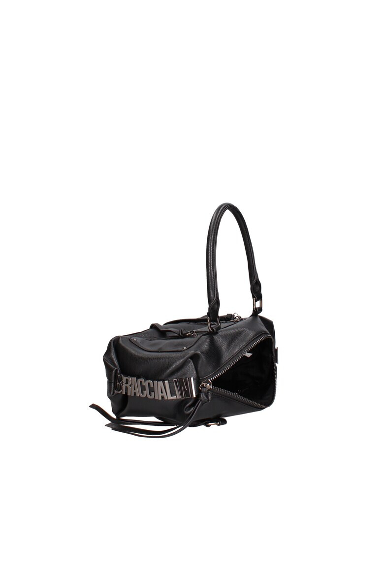 BRACCIALINI BRACCIAINI Geanta crossbody de piele ecologica cu logo metalic - Pled.ro