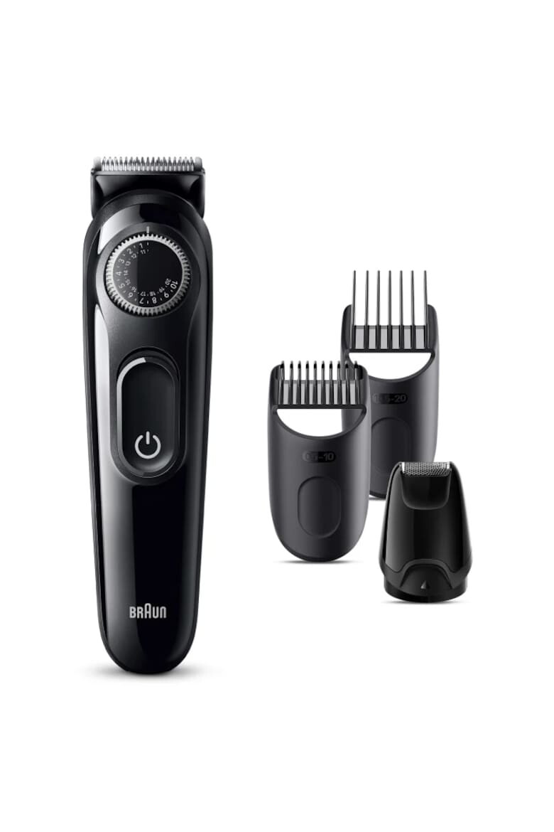 Braun Aparat de tuns barba Beard Trimmer BT3 Wet&Dry buton rotativ de precizie - Pled.ro