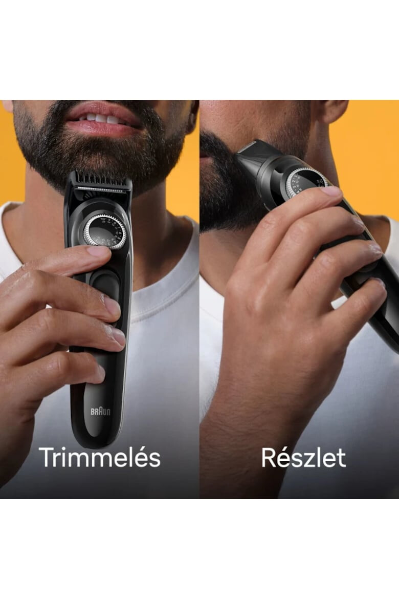 Braun Aparat de tuns barba Beard Trimmer BT3 Wet&Dry buton rotativ de precizie - Pled.ro