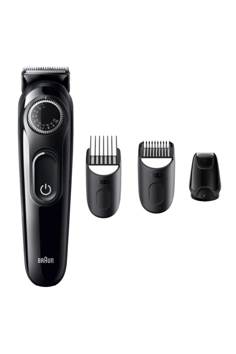 Braun Aparat de tuns barba Beard Trimmer BT3 Wet&Dry buton rotativ de precizie - Pled.ro