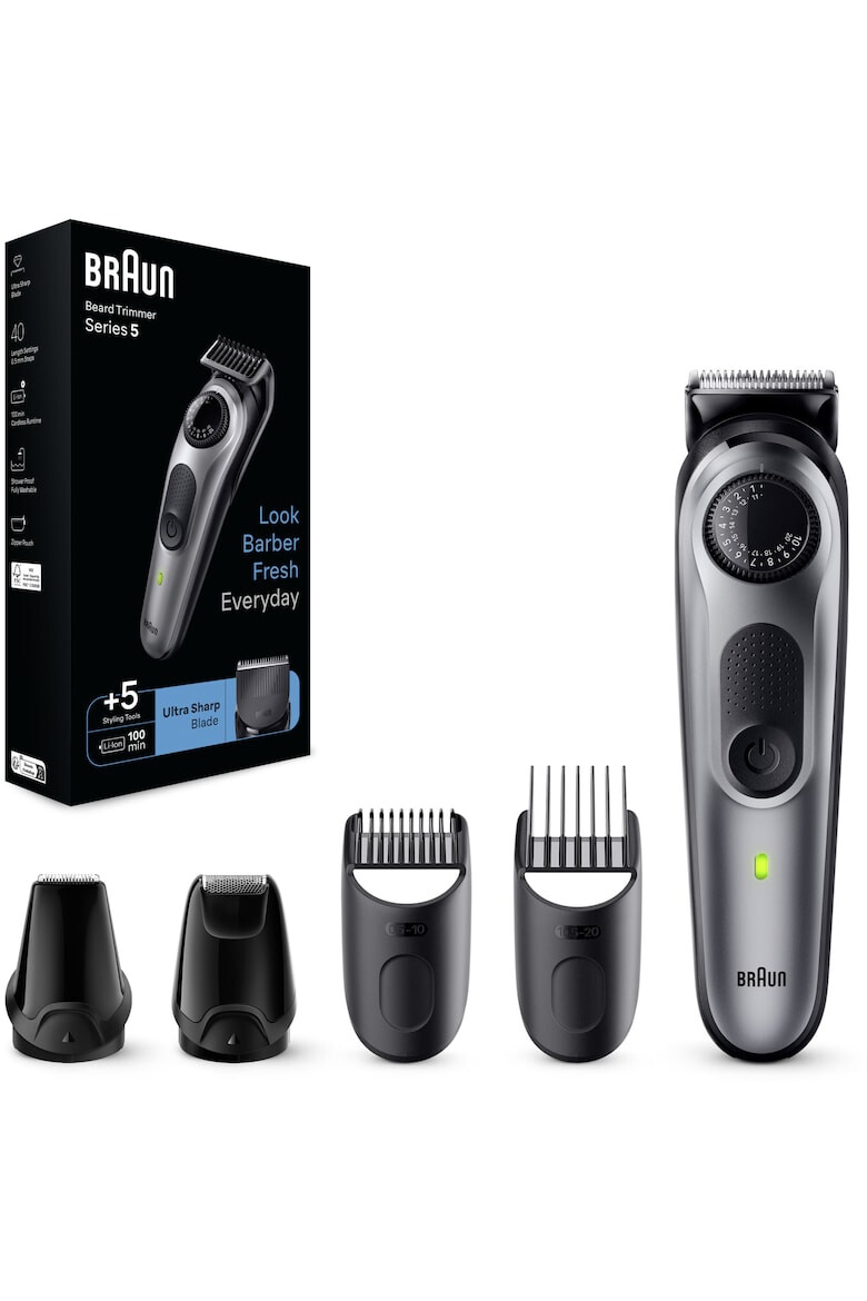 Braun Aparat de tuns barba Beard Trimmer BT5240 + BT5340 + BT5365 - Pled.ro