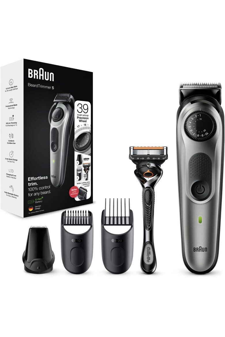 Braun Aparat de tuns barba Beard Trimmer BT5240 + BT5340 + BT5365 - Pled.ro