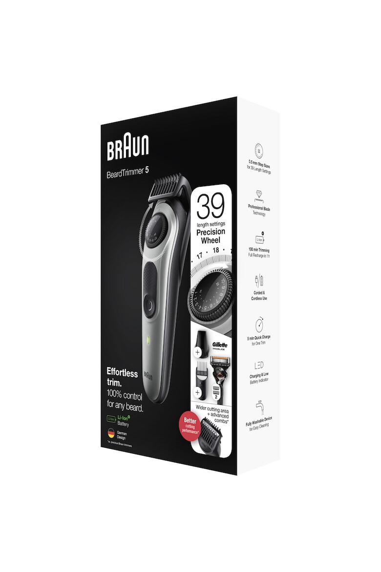 Braun Aparat de tuns barba Beard Trimmer BT5240 + BT5340 + BT5365 - Pled.ro