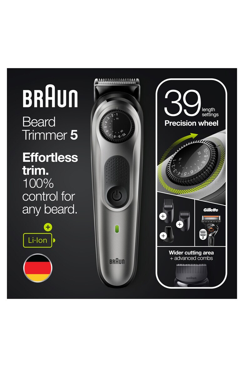 Braun Aparat de tuns barba Beard Trimmer BT5240 + BT5340 + BT5365 - Pled.ro