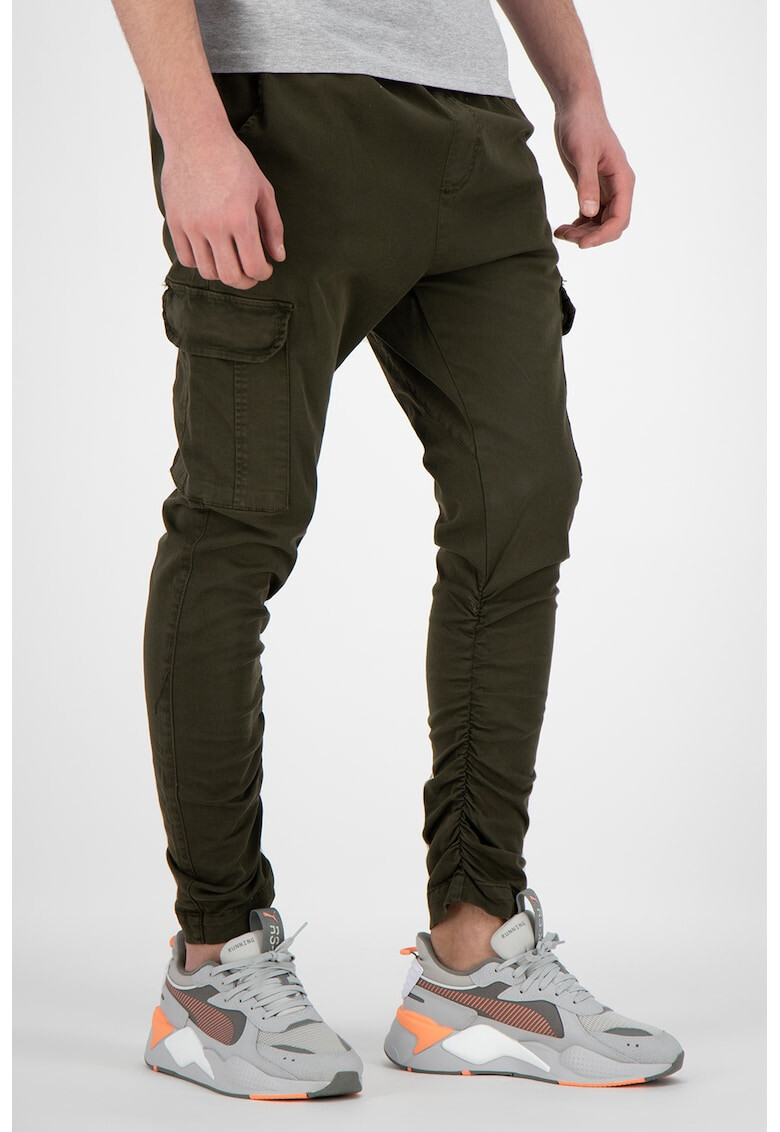 BRAVE SOUL Pantaloni jogger cargo cu fronseu Haddon - Pled.ro