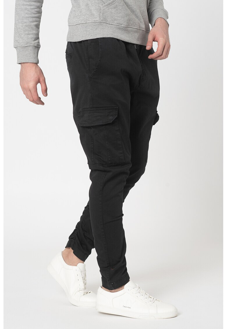 BRAVE SOUL Pantaloni jogger cargo cu fronseu Haddon - Pled.ro