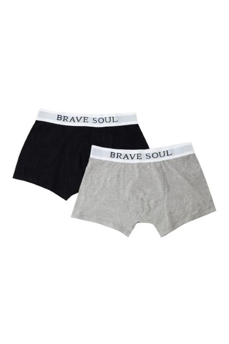 BRAVE SOUL Set de boxeri cu banda logo in talie Inceb - 3 perechi - Pled.ro