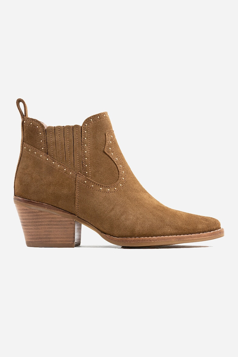 Bronx Botine cowboy de piele intoarsa Jukeson - Pled.ro