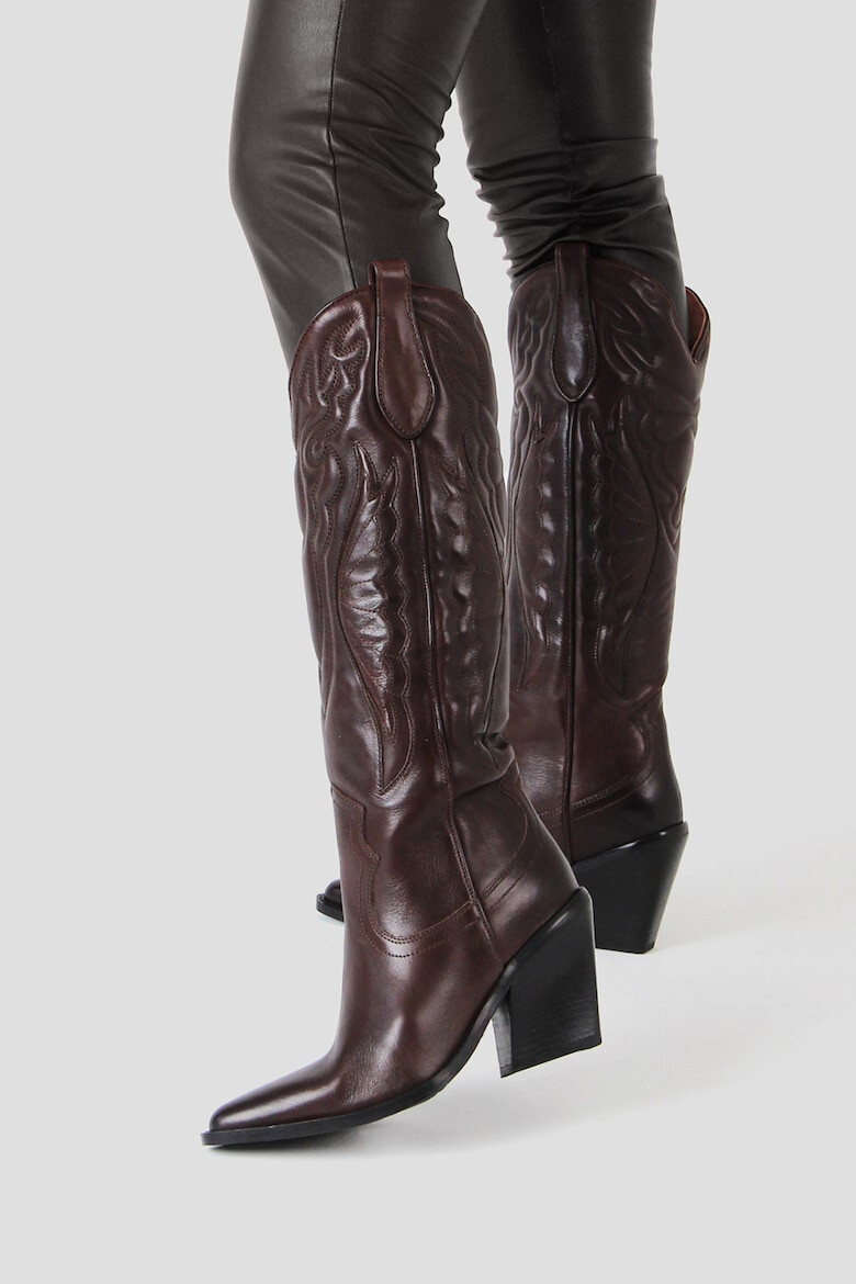 Bronx Cizme cowboy de piele Western - Pled.ro