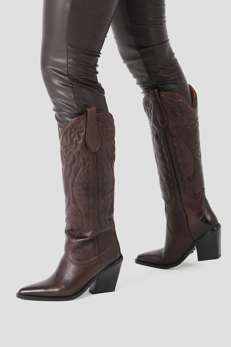 Bronx Cizme cowboy de piele Western - Pled.ro