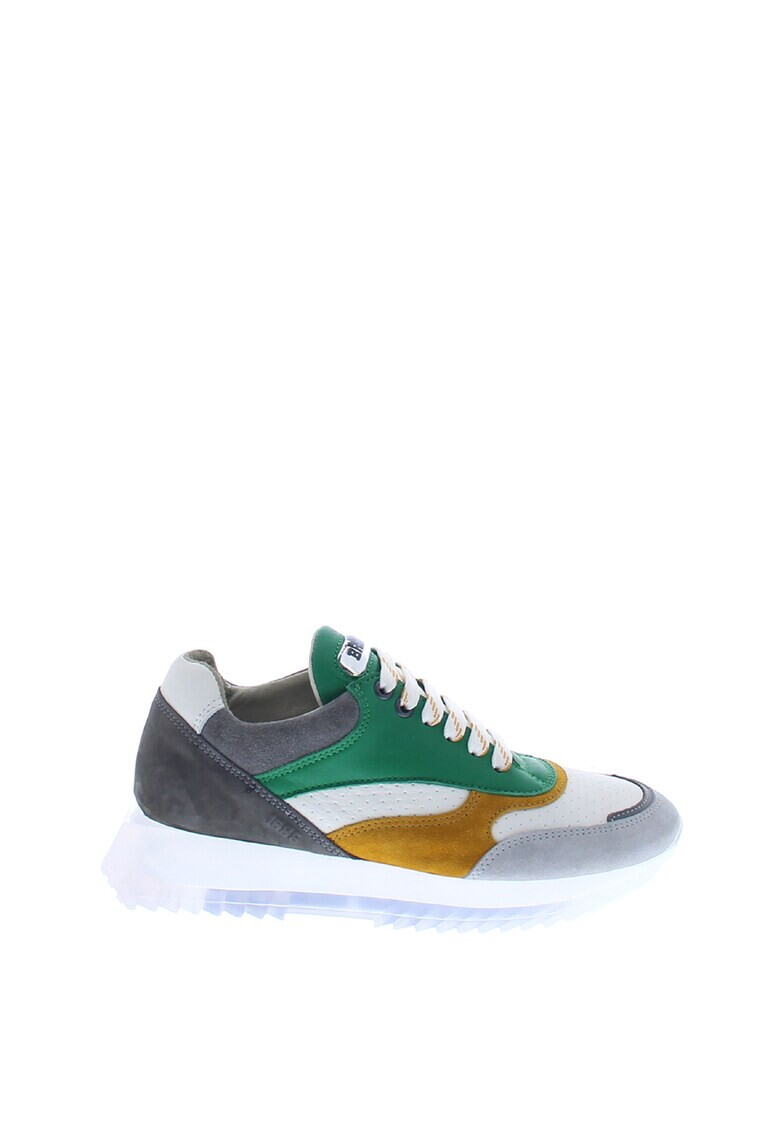 Bronx Pantofi sport de piele intoarsa si piele cu model colorblock Linkk-Up - Pled.ro