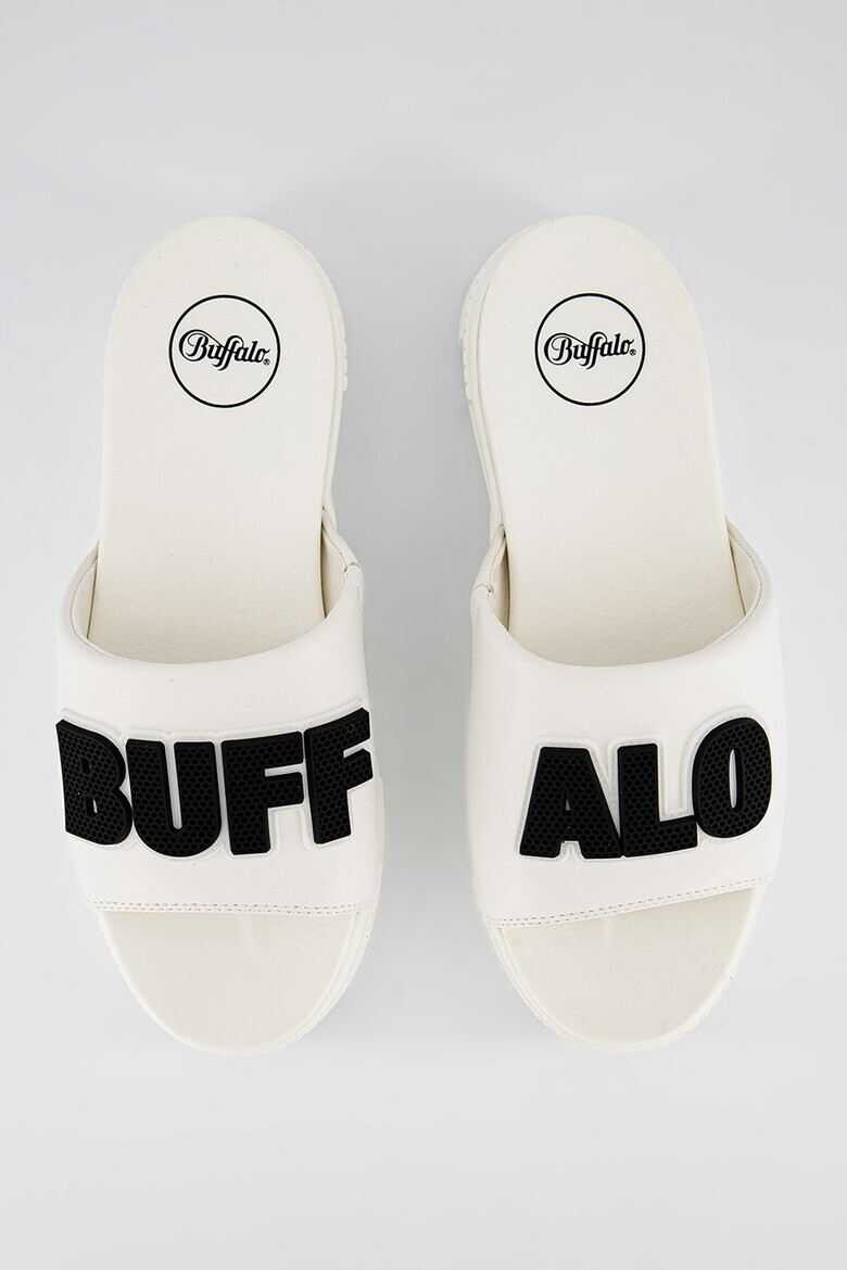 Buffalo Papuci de casa flatform cu logo - Pled.ro