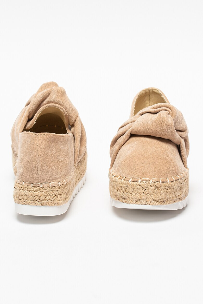 Bullboxer Espadrile de piele intoarsa ecologica cu talpa striata - Pled.ro