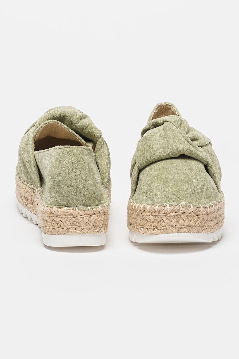 Bullboxer Espadrile din material textil cu detaliu frontal innodat - Pled.ro