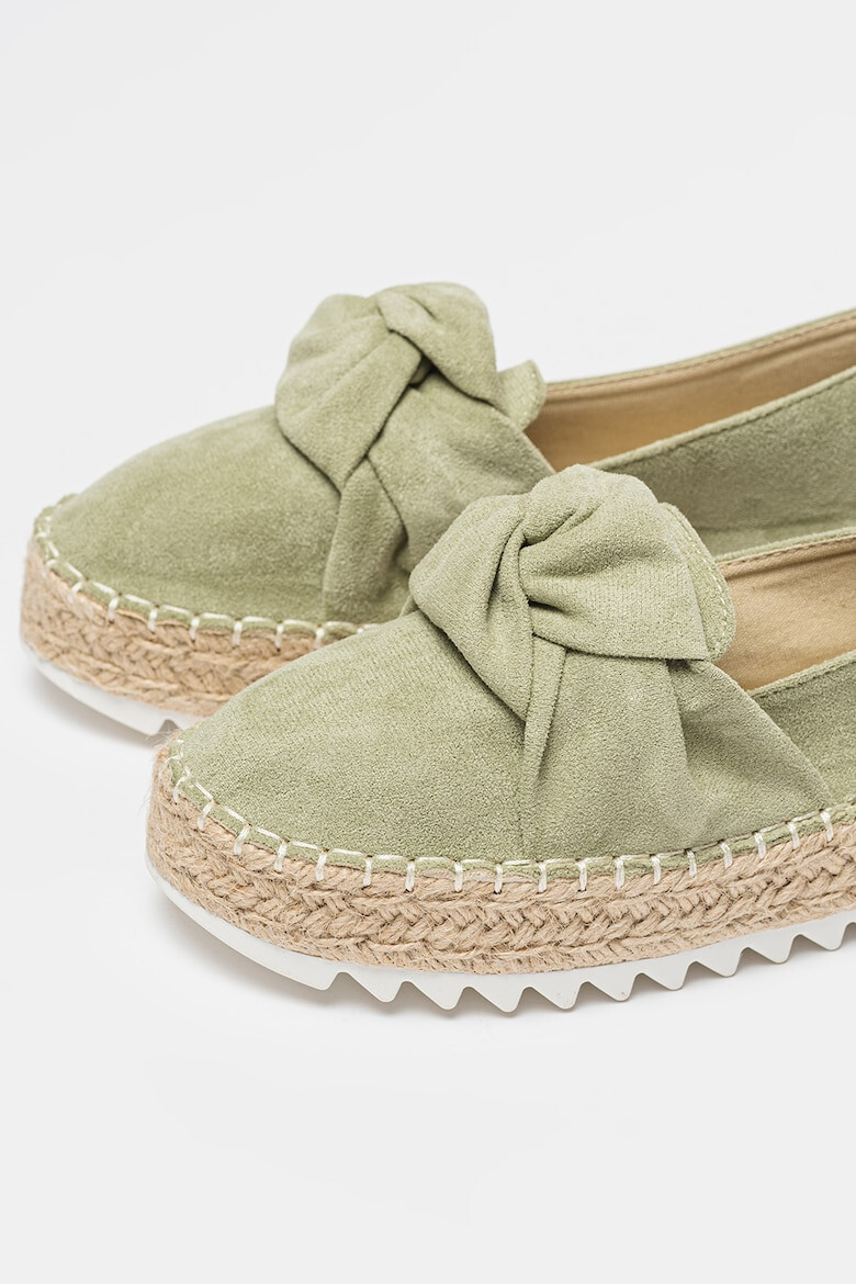 Bullboxer Espadrile din material textil cu detaliu frontal innodat - Pled.ro