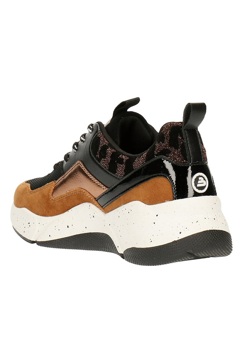 Bullboxer Pantofi sport din piele ecologica si material textil - Pled.ro