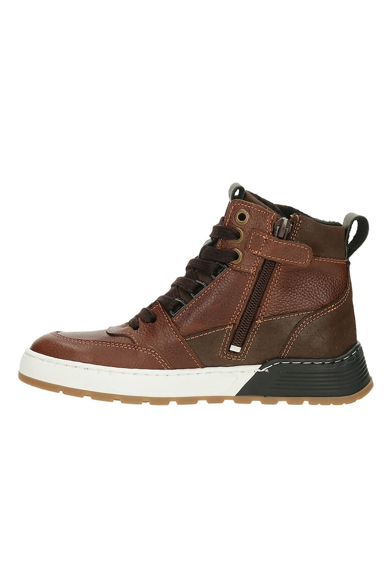 Bullboxer Pantofi sport mid-high din piele cu detaliu logo - Pled.ro