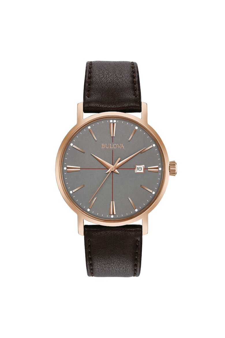 Bulova Ceas barbatesc 97B154 Quartz Rose gold - Pled.ro