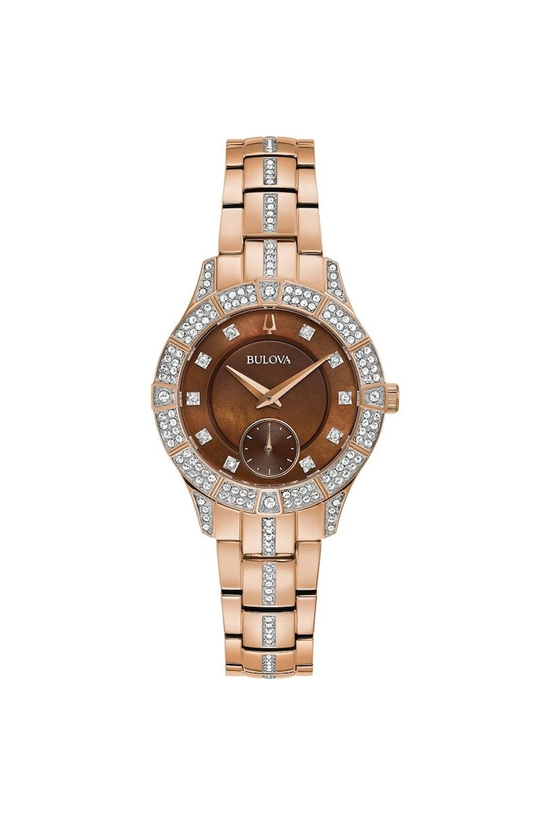 Bulova Ceas dama 98L284 Quartz Rose gold - Pled.ro