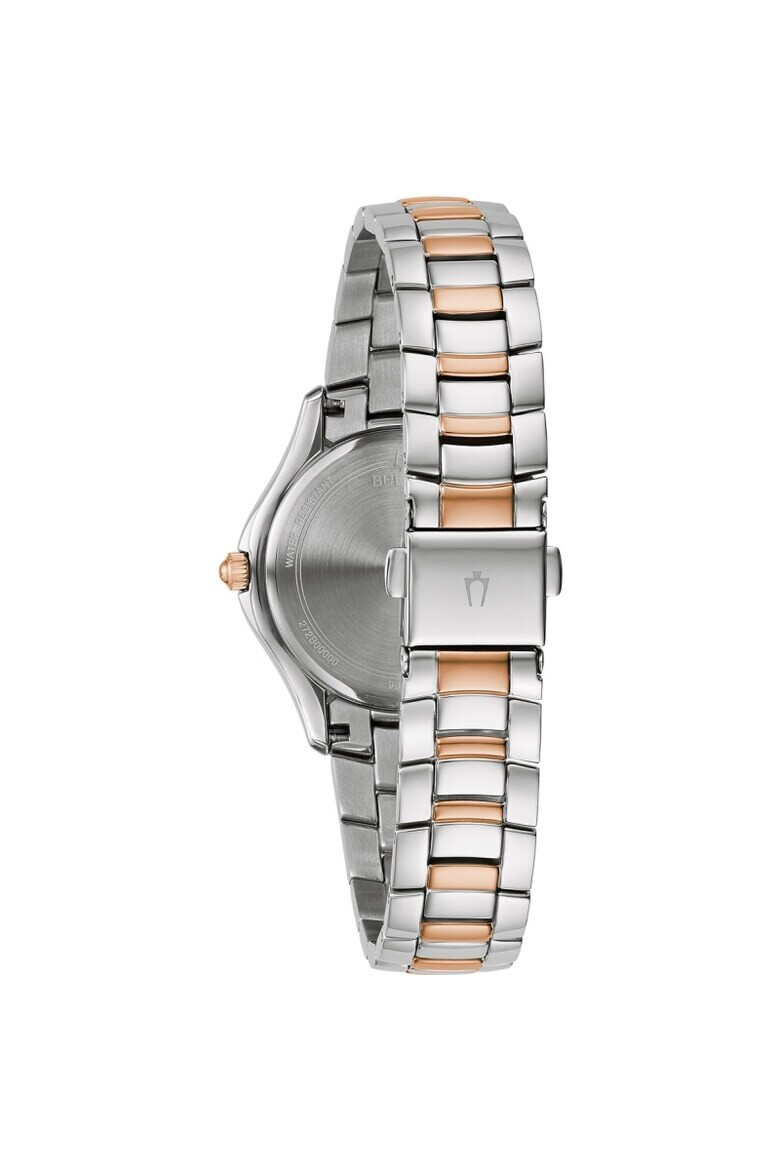 Bulova Ceas dama 98L304 Quartz Argintiu Rose gold - Pled.ro