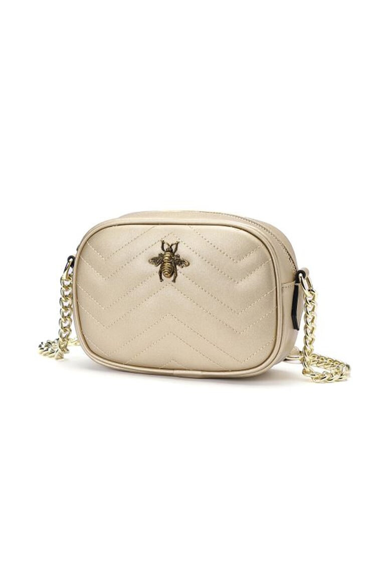 C'iel Geanta crossbody de piele cu aspect matlasat Ginny - Pled.ro