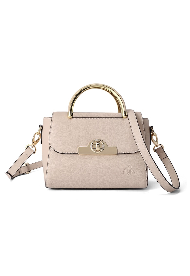 C'iel Geanta crossbody de piele cu manere metalice Anais - Pled.ro