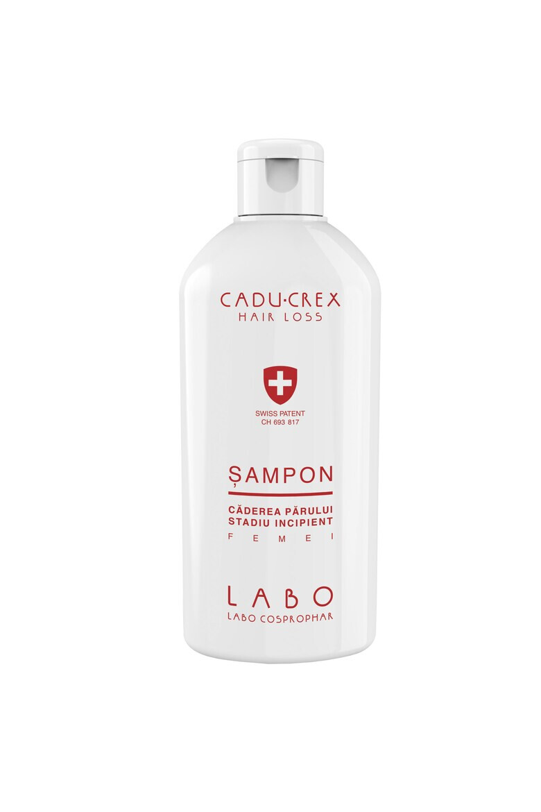 CADU-CREX Sampon impotriva caderii parului femei 200 ml - Pled.ro