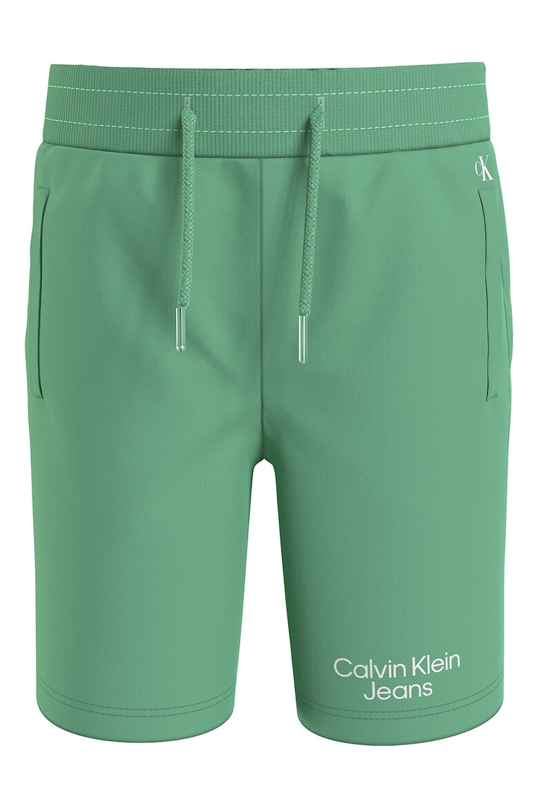 CALVIN KLEIN Bermude slim fit cu snur de ajustare - Pled.ro