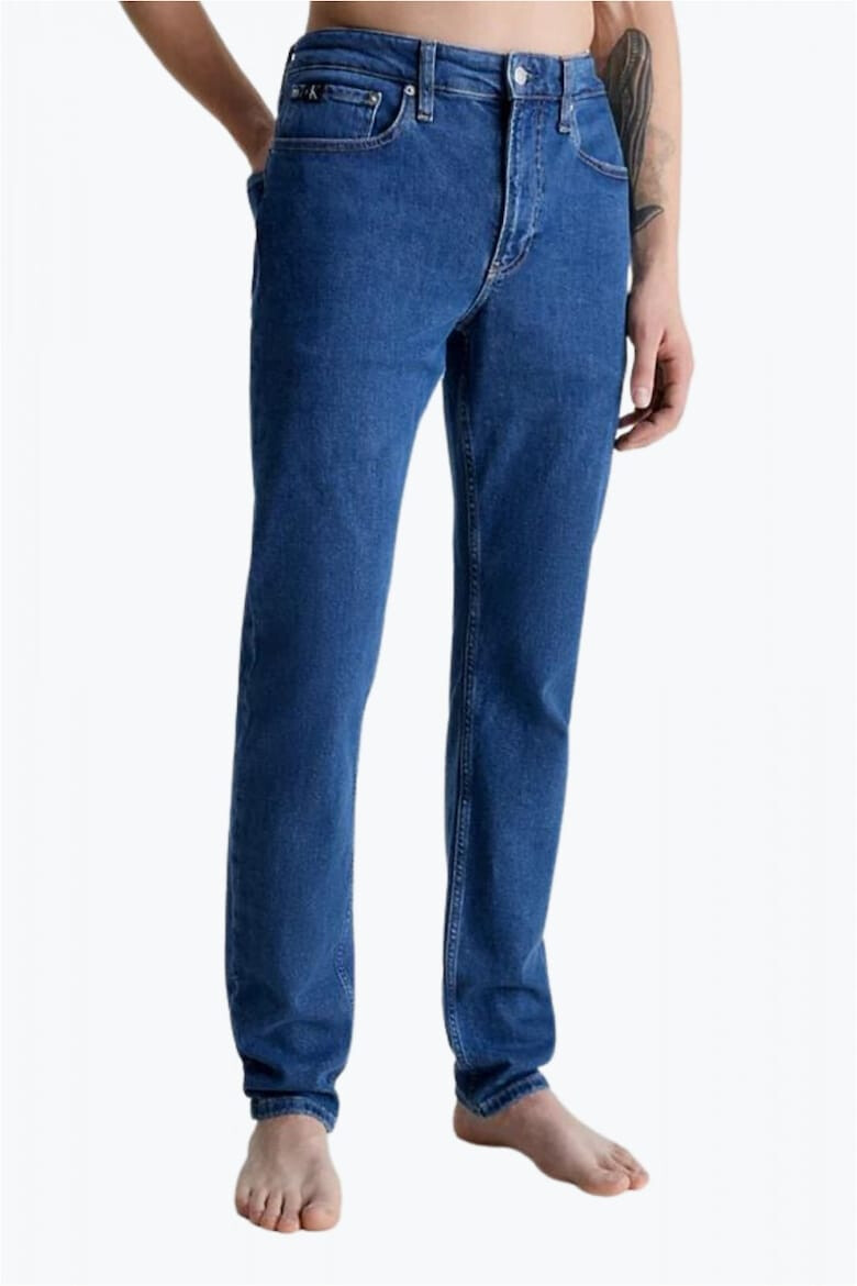 CALVIN KLEIN Blugi cu croiala slim taper 3857 - Pled.ro