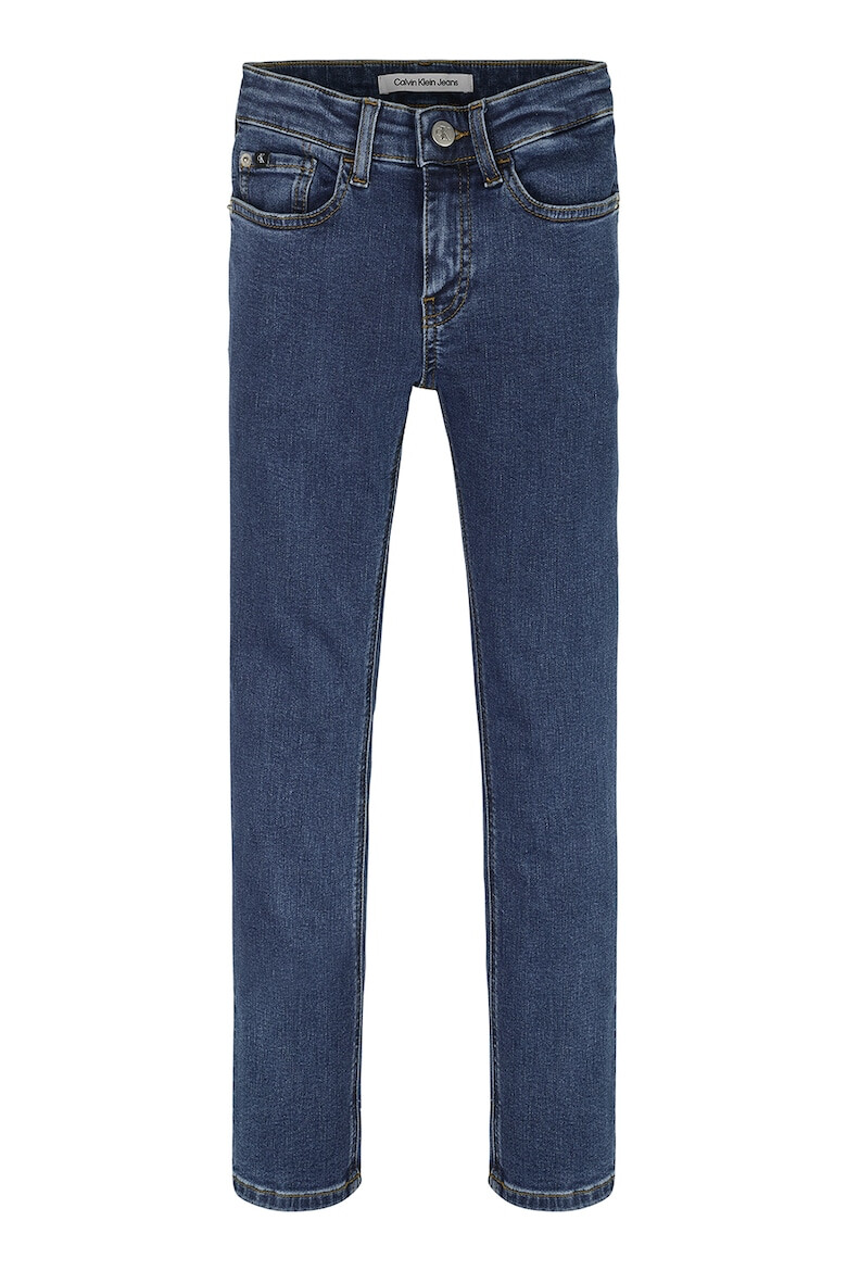 CALVIN KLEIN Blugi skinny cu aspect decolorat - Pled.ro