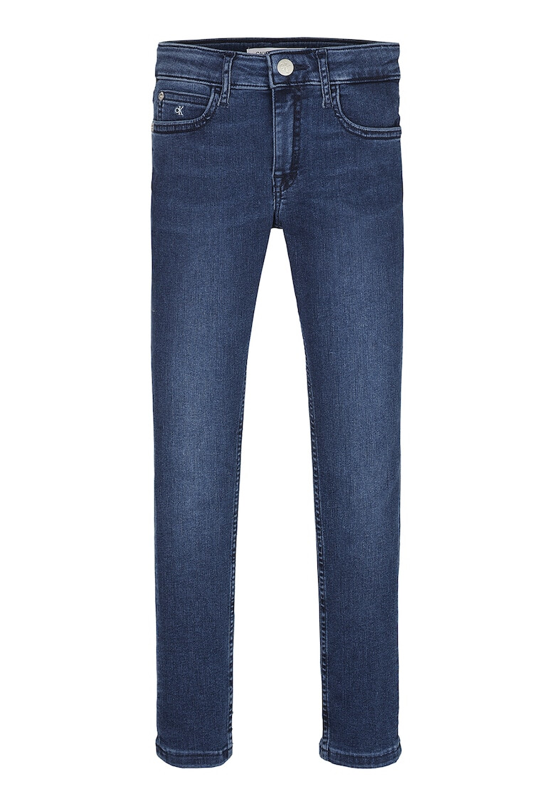 CALVIN KLEIN Blugi skinny cu banda ajustabila in talie - Pled.ro