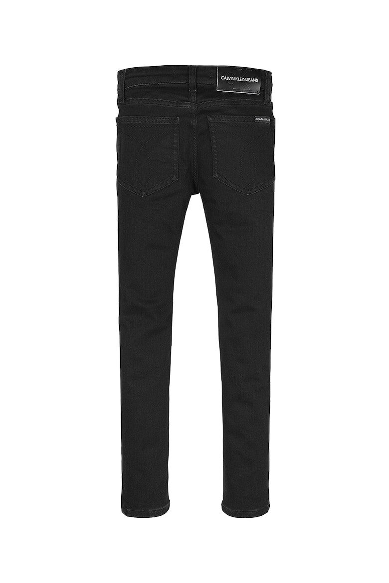 CALVIN KLEIN Blugi skinny cu broderie logo - Pled.ro