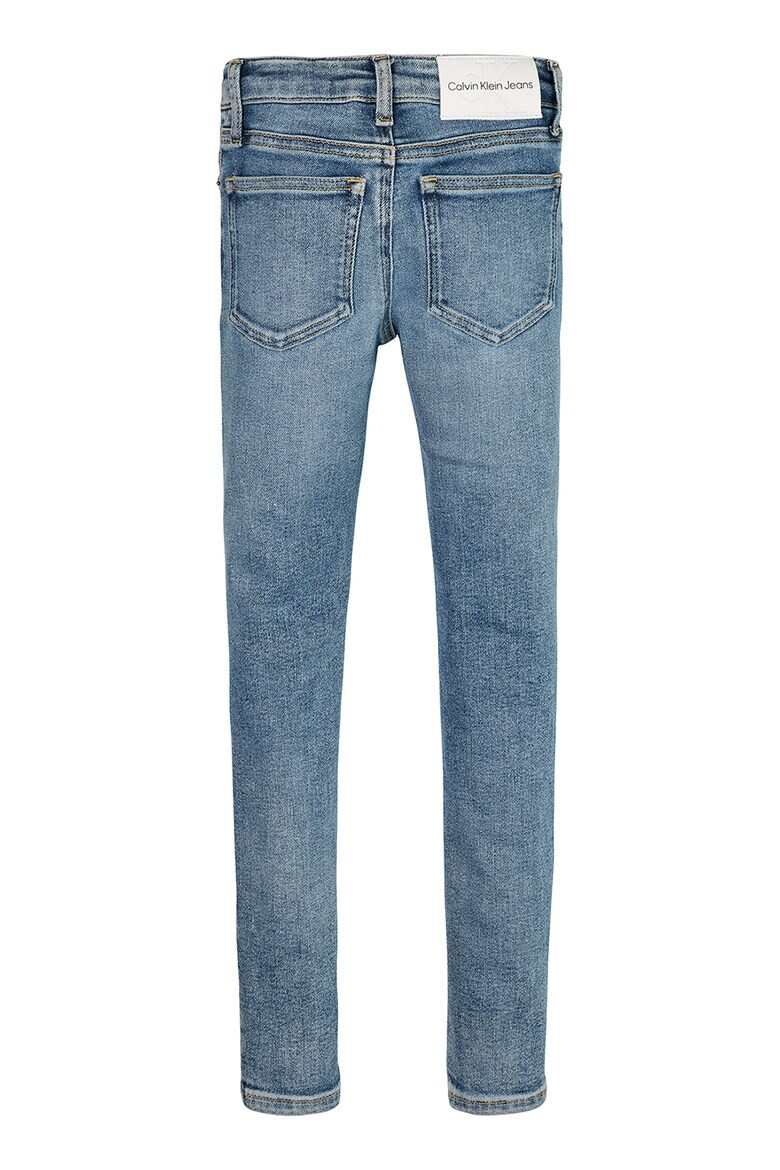 CALVIN KLEIN Blugi skinny cu model uni - Pled.ro