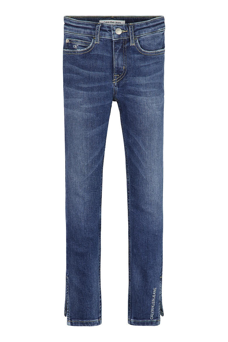 CALVIN KLEIN Blugi skinny cu talie inalta - Pled.ro