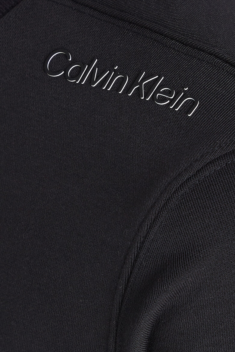 CALVIN KLEIN Bluza cu decolteu la baza gatului pentru fitness - Pled.ro