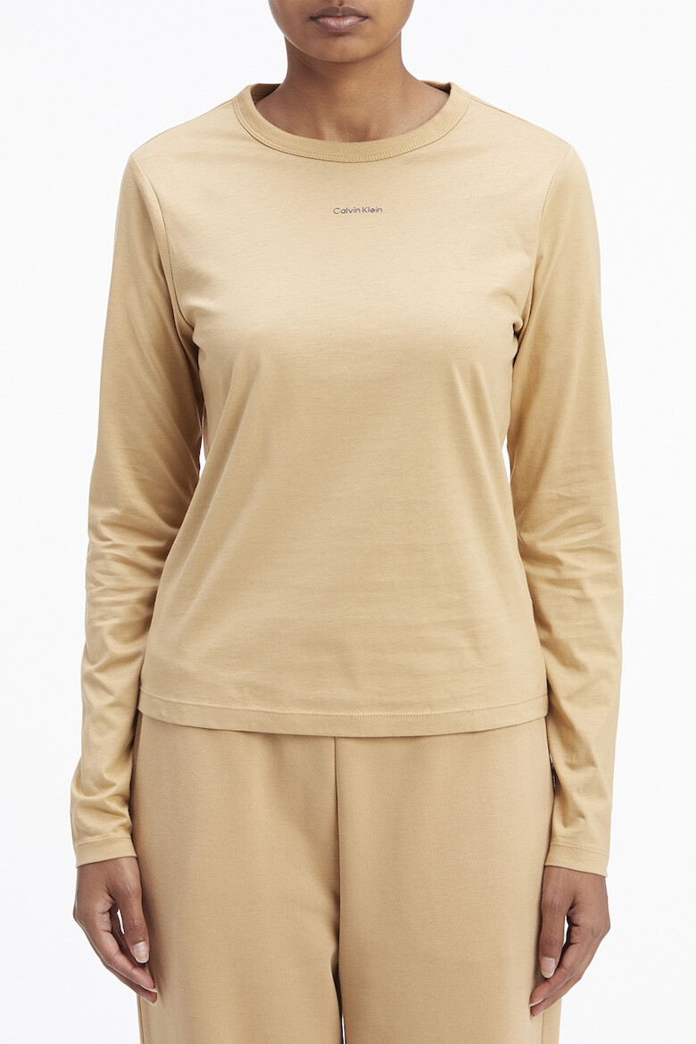 CALVIN KLEIN Bluza de bumbac organic cu logo - Pled.ro