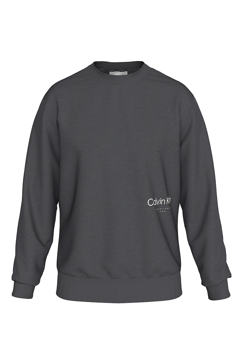 CALVIN KLEIN Bluza de trening cu detaliu logo - Pled.ro