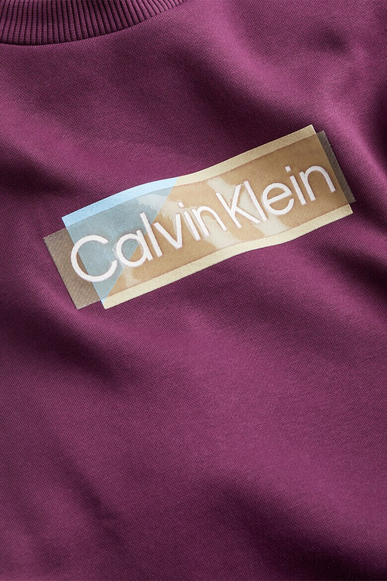 CALVIN KLEIN Bluza de trening cu imprimeu logo - Pled.ro