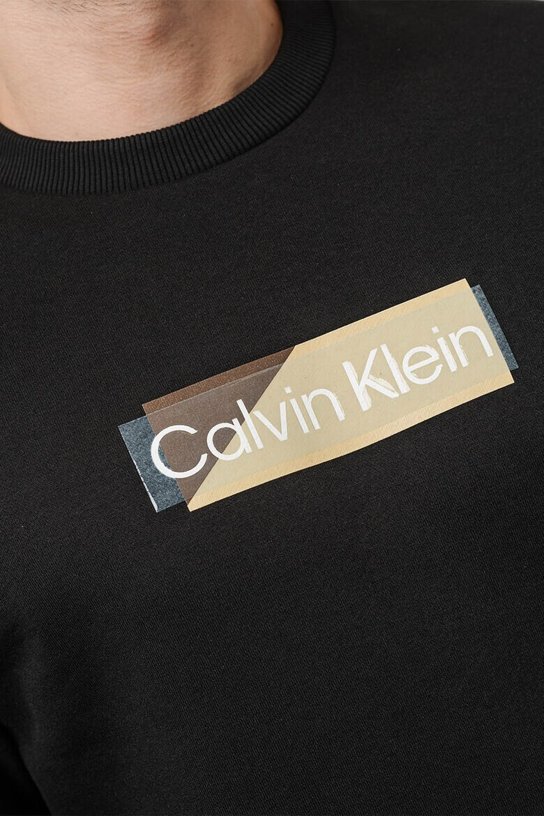 CALVIN KLEIN Bluza de trening cu imprimeu logo - Pled.ro