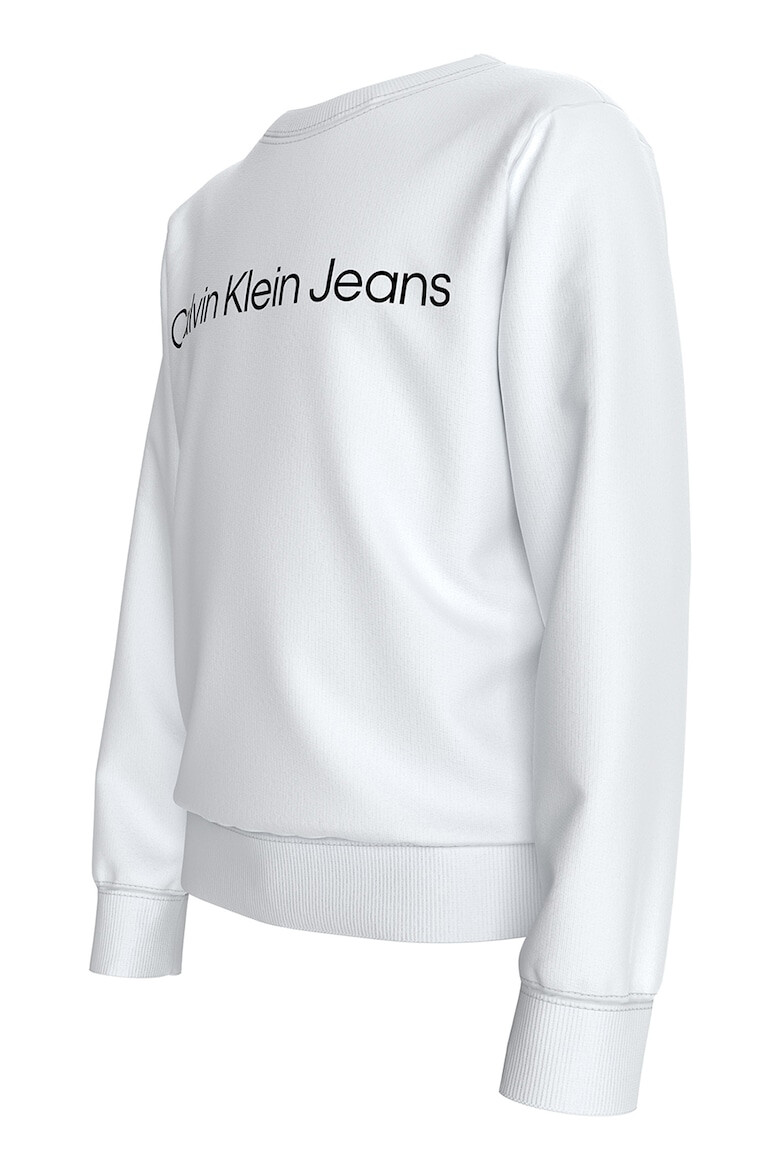 CALVIN KLEIN Bluza de trening din bumbac cu imprimeu logo - Pled.ro